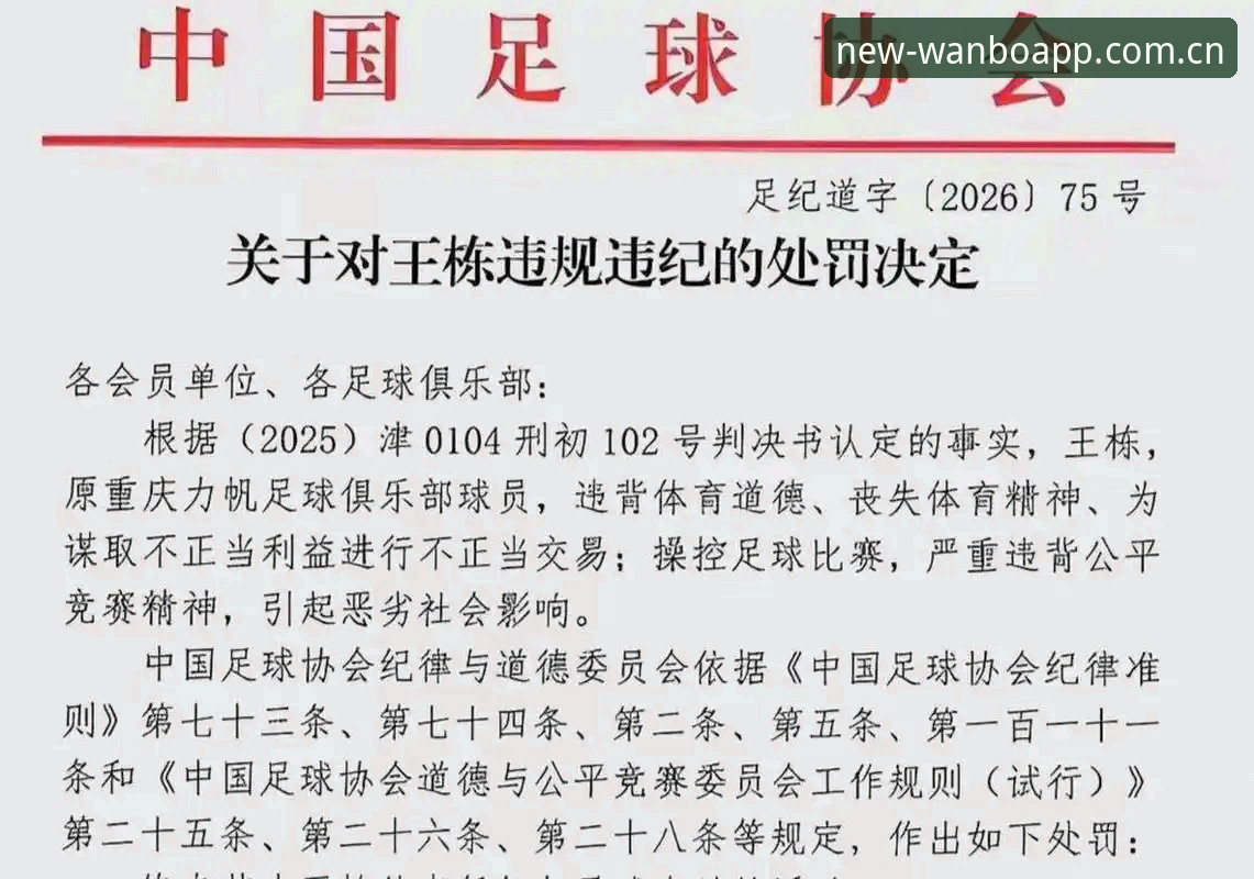 足协第三批禁足名单详解：65人受罚，17人终身禁赛